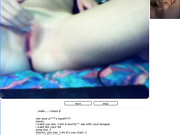Chatroulette 34 Beautiful skinny masturbating squirt