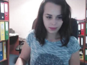 Afrodita_Hot Flashing At Work 2014.08.23