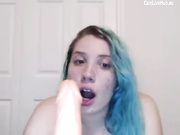 Big boob cam fuck show part 2