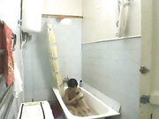 Young Teen Couple having Wild Sex in Bathtub