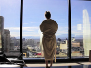 CeCeSeptember Las Vegas Window BJ Fuck Facial in private premium video