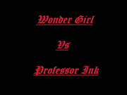 Danielle Maye Wonder Girl Vs Professor Ink in private premium video