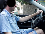 LittleSubGirl - Sucking stranger cock in public