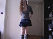 pudd3m5 aka g1ng3rpu55 StripShow