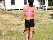 Naughty1-65 After Exercise Role Play Solo Fuck in private premium video