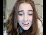 darlingbell - cute new teen shows her small boobs