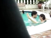 Indian Couple Swimming Pool Sex Secretly Filmed