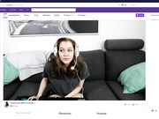 Gamer girl forgets to turn off stream