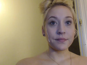 Tina Marie slippery when wet in tip show