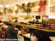 Littlesubgirl Naked In Train Mall Restauran Supemarket