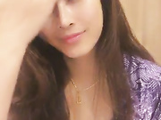 Cute asian girl flash boobs