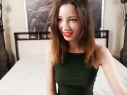 Cute Girl strip and Masturbate for me