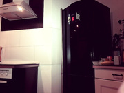 Alissa Noir leather harness anal cat