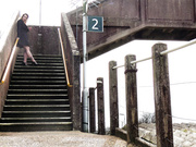 MP - Flashing at the station - 4K