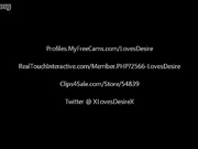 Lovesdesire Dildo Riding - 18cams.org