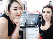 Twitch thot Alinity smells her sexy feet (cute)