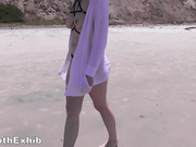 Shygothexhib - Nude beach walk