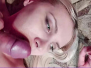 Kinky tinny couple Bj facial part.5