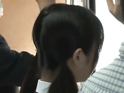 Japanese Teen Schoolgirl Gets Groped and Molested In Pu