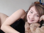 nobodyeven shows off her hairy pussy and cum