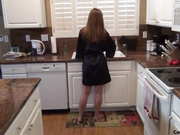 Mindi Mink Mom In Kitchen With Son in private premium video 2