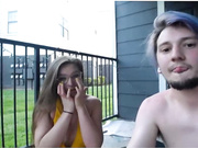 Travelingorgasms Crazy Couple Risky Outdoor Sex