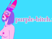 Purple B & HLA- Joker and Harley Quin Strap-on Anal