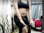 Virgin_Baby Transparent saree Nude ass show 4