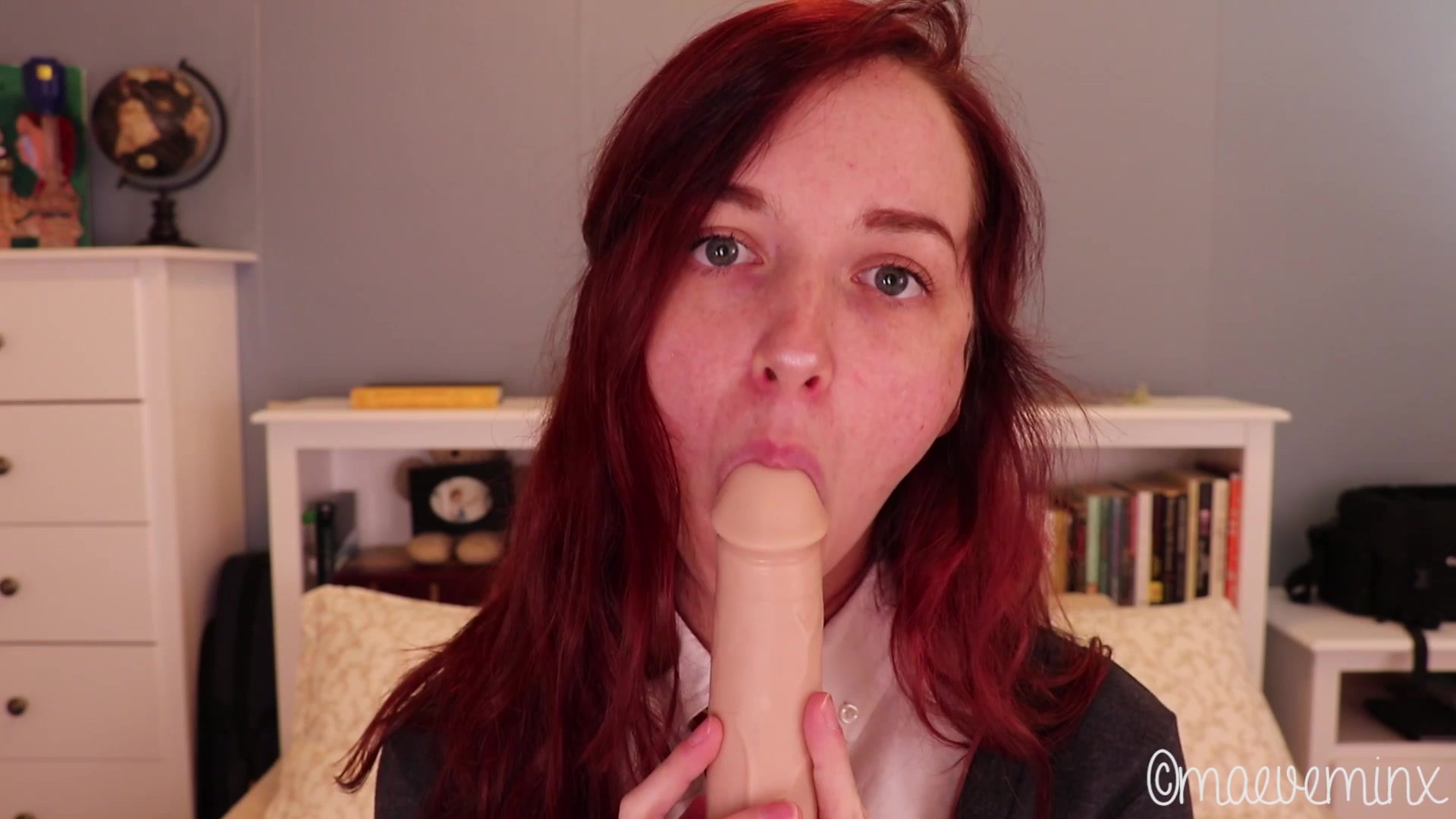 Maeveminx hermione fantasizes about rons cock