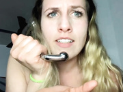 MilkingMommy first squirt on cam