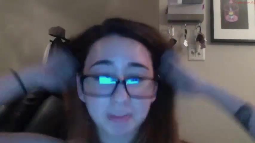 bloodytrash hairy teen gets caught by her boy roommate