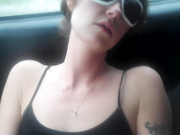 AlabamaWhirly orgasme in car