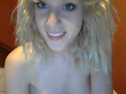 Anya96 angel face hairy pussy percing tits part.1