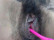 Beautyta Hairy jungle forest pussy latina part.2