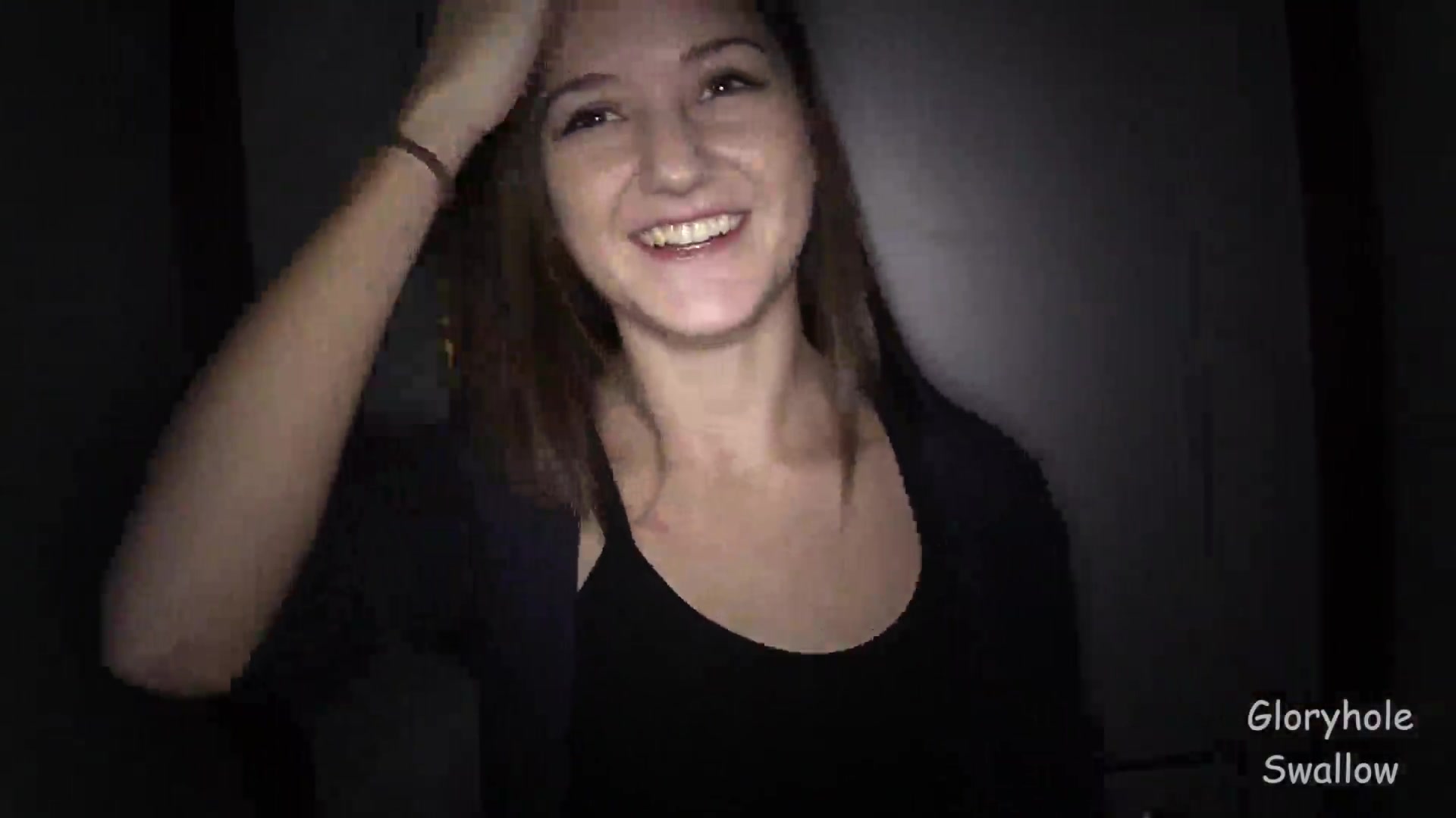 Claire gloryhole swallow