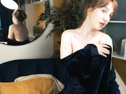 Cute girl mirandadenmark hot romantic naked dance tease