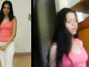 Sandrita de Guadalajara montando verga