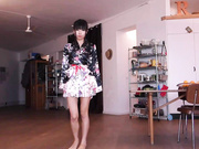 Sweet asean body show and dildo ride