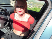 IR naked dildo in sightseeing