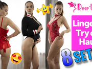 LINGERIE TRY ON HAUL | DEAR-LOVER | REVIEW