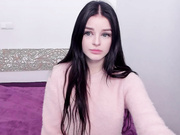 dollanabel big beauty eyes pink dress tease 05-02-2021