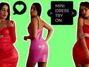 MINI DRESS TRY ON HAUL | HONEYFITTING
