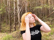 Sweetiefox Deepthroat and Fucking in the Wood