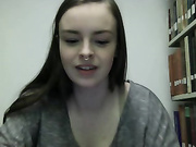 flashing ass and boobies at library