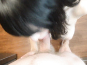 Sexy Flower Water - POV blowjob cum on face