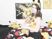 Kittylynn - Pikachu with an Electric Dildo