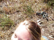 onlyfans AJ Applegate outdoor blowjob facial