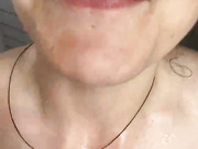 French milf suck fuck facial