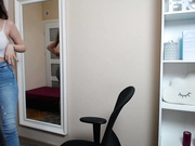 silvia_sage dance with braless white top