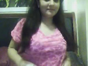 Bree - cute young teen shows of her naked body